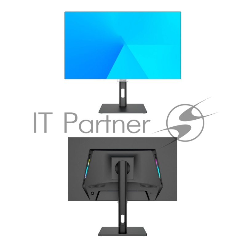 Монитор 27 Lime C270 Black (OLED, 2560x1440, HDMI+DP+Type C (65W) +USB In/2xOut+Audio out +DC, 0.1 ms, 178°/178°, 300 cd/m, 150000:1, 10 bit, 240Hz, MM, Pivot, Freesync/G-sync, Flat)