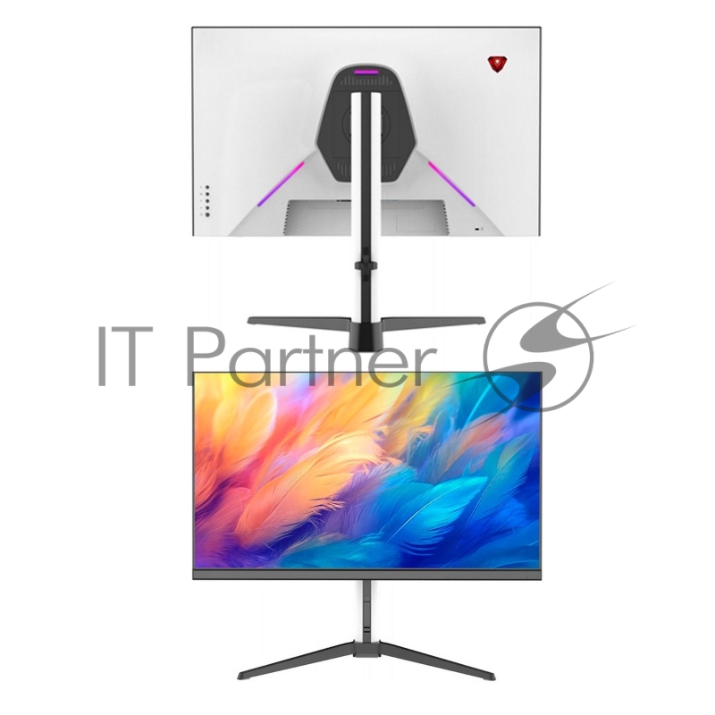 Монитор 27 Lime C270Z White-Black (IPS, 2560x1440, 2xHDMI+2xDP+Audio out +DC, 1 ms, 178°/178°, 300 cd/m, 1000:1, 240Hz, MM, Pivot, Freesync/G-sync, Flat)