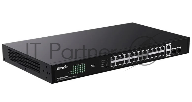 Коммутатор Tenda TEG1128P-24-410W 24PORT