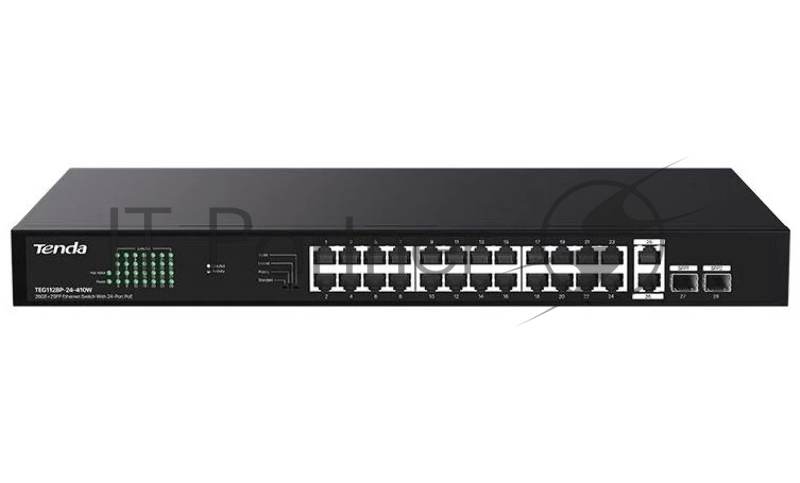 Коммутатор Tenda TEG1128P-24-410W 24PORT