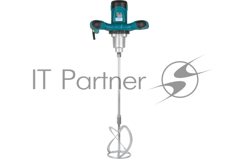 Миксер 1600 Вт, 0-580 / 0-780 об/мин, 90 Нм, 145 л, двухскоростной, металл.корпус, БС щеток, рез.накл., коробка