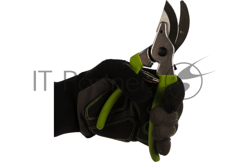 Секатор, режущие кромки внахлест, алюминиевые ручки с ПВХ покрытием 205 мм