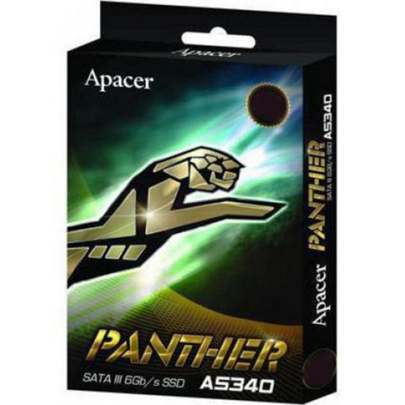 SSD диск 240ГБ 2.5 Apacer Panther AS340 AP240GAS340G-1 (SATA III)