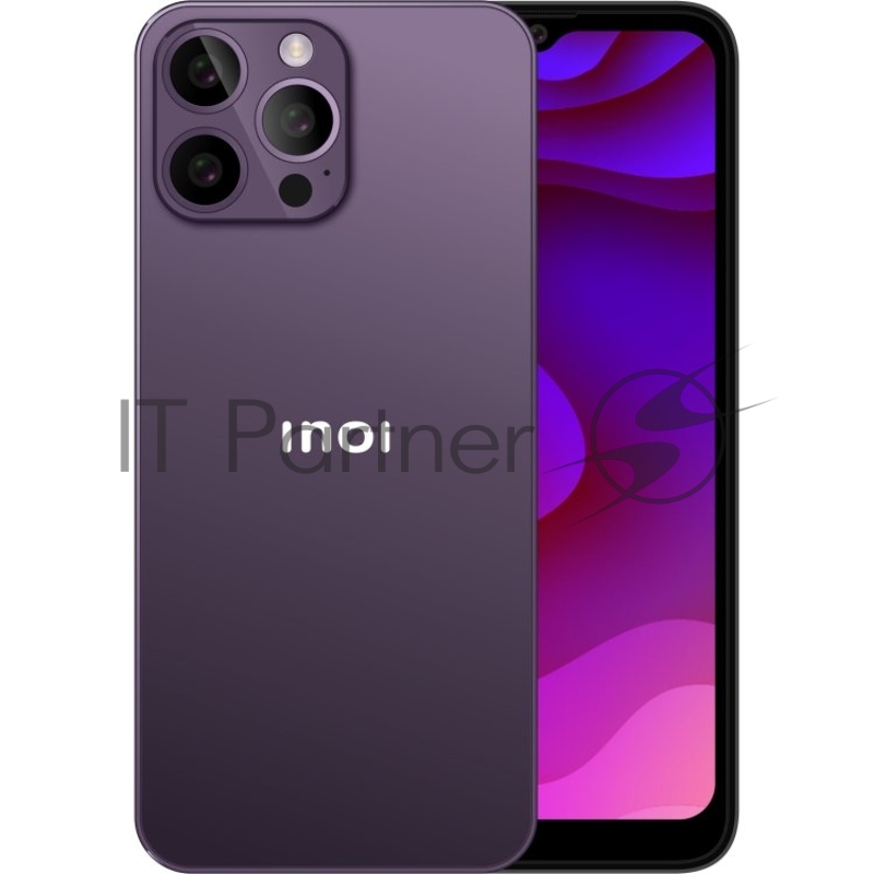 Смартфон INOI A72 128+4GB NFC Deep Purple GB