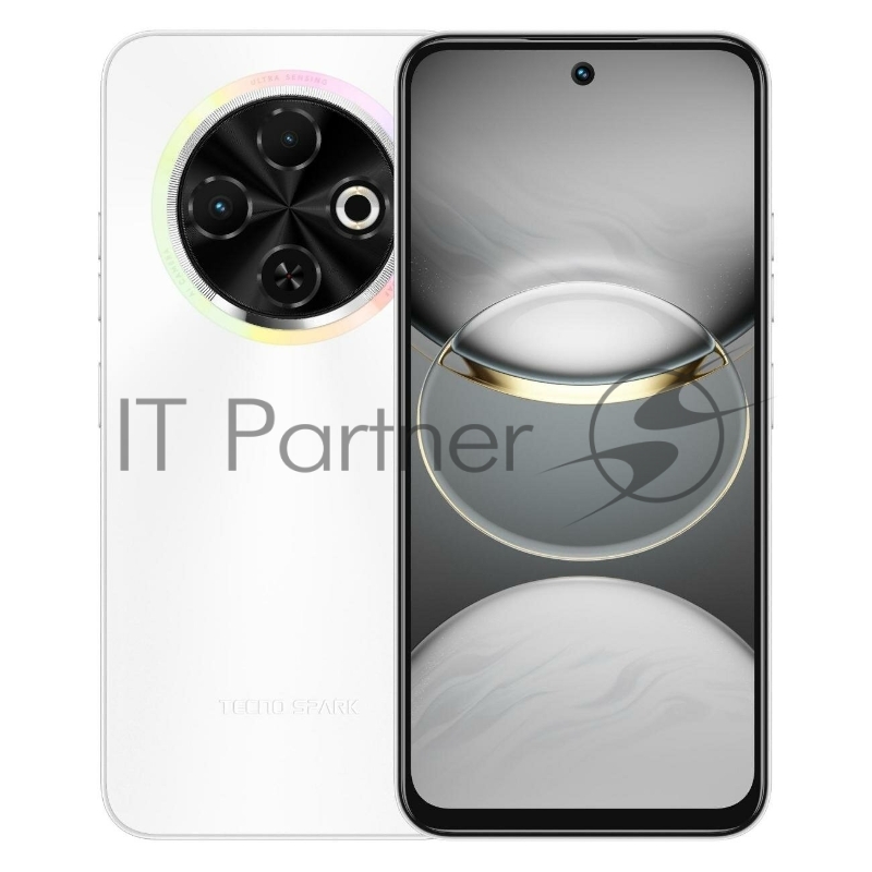 Смартфон Tecno Spark 30C KL5n, 8/256Gb, белый