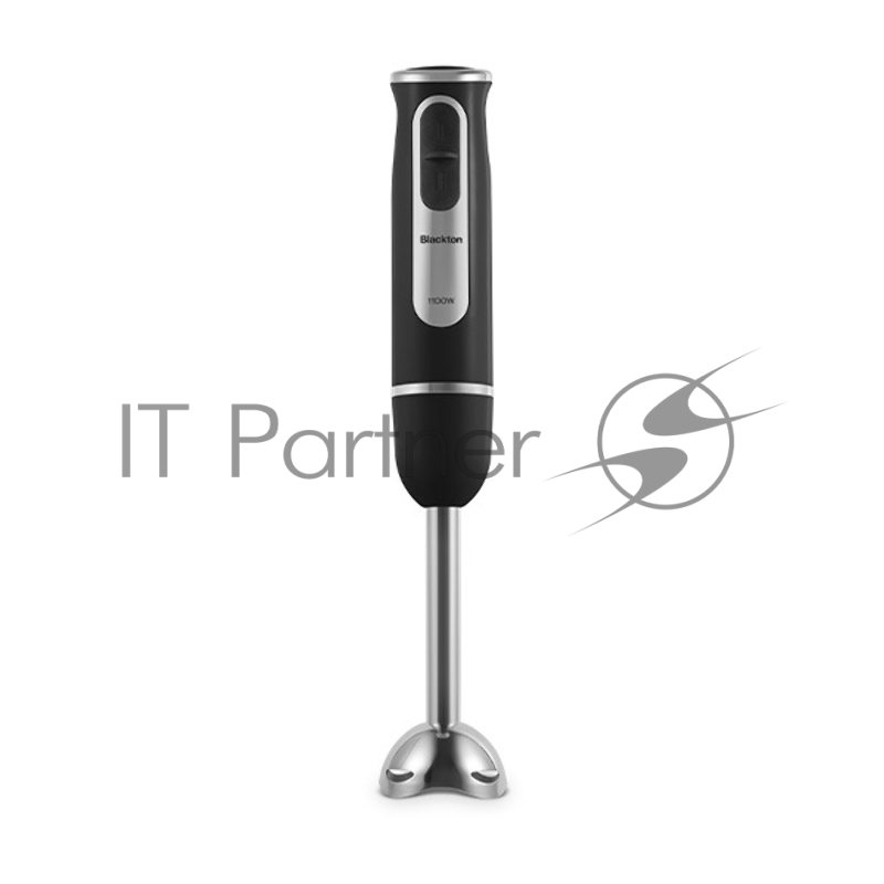 Блендер Blackton Bt HB1030SS Black. Тип (погружной / настольный): Погружной, Макс. мощность, Вт: 1100 Вт, Регулировка скорости (кол-во): 2 скоростных режима, Тип управления (механический / электронный): Механический, Мерный стакан: Да, Объем мерного
