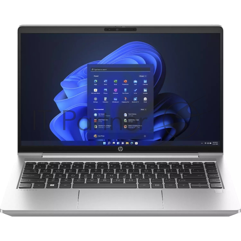 Ноутбук HP Probook 440 G10 Core i7-1355U 14 FHD/UWVA/Intel AX21/16GB/512GB/NV RTX 2050 4GB/Dos/серебристый/1.4kg