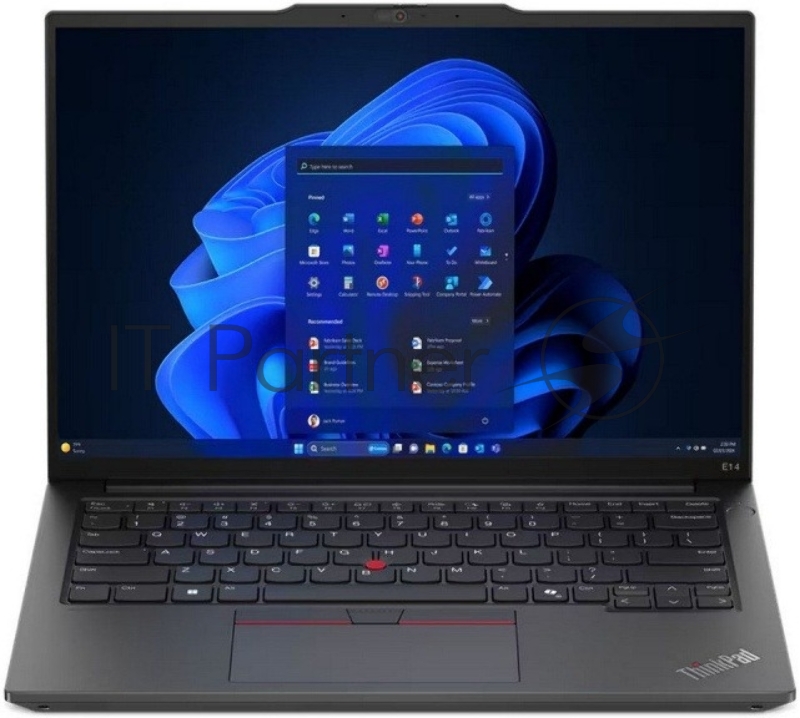 Ноутбук Lenovo ThinkPad E14 Gen 6, черный Core Ultra 5 125U 16Gb SSD 512Gb Intel Graphics 14 WUXGA IPS Cam 57Вт*ч No OS