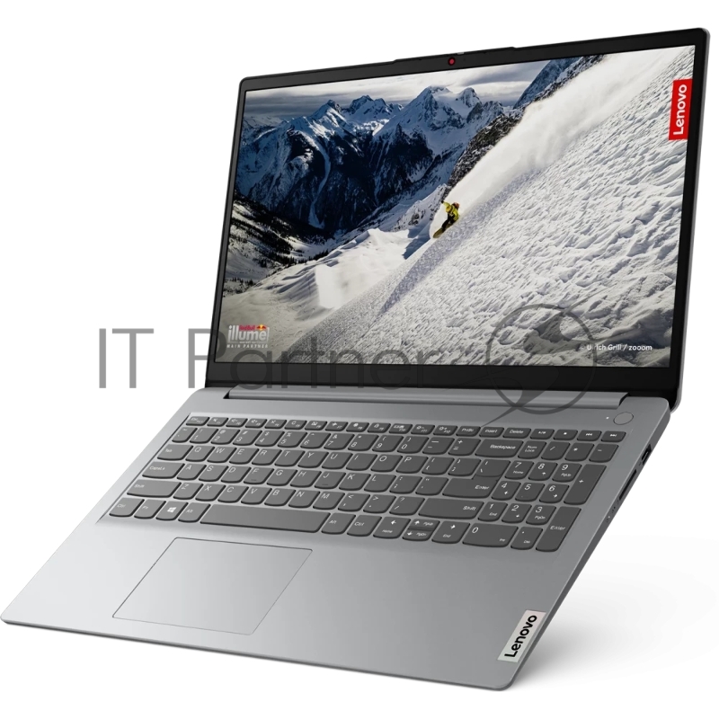Ноутбук LENOVO 15.6 HD IdeaPad 1 15AMN7 grey (AMD Athlon 7120U/8Gb/256Gb SSD/VGA int/noOS) ((82VG00Q8FE))