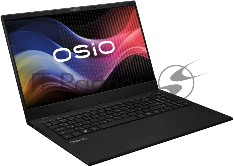 Ноутбук Osio BaseLine B150i-010b N-series N200 8Gb SSD512Gb Intel UHD Graphics 15.6 IPS FHD (1920x1080) Windows 11 Home black WiFi BT Cam 5000mAh