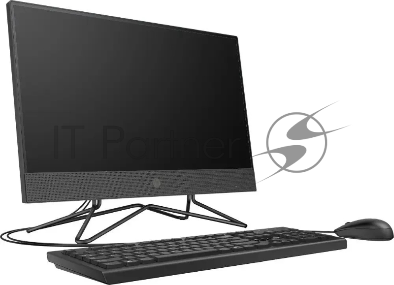 Моноблок HP 200 G4 21.5 Full HD i5 1235U (1.3) 8Gb SSD512Gb UHDG DVDRW Free DOS GbitEth WiFi BT клавиатура мышь Cam черный 1920x1080
