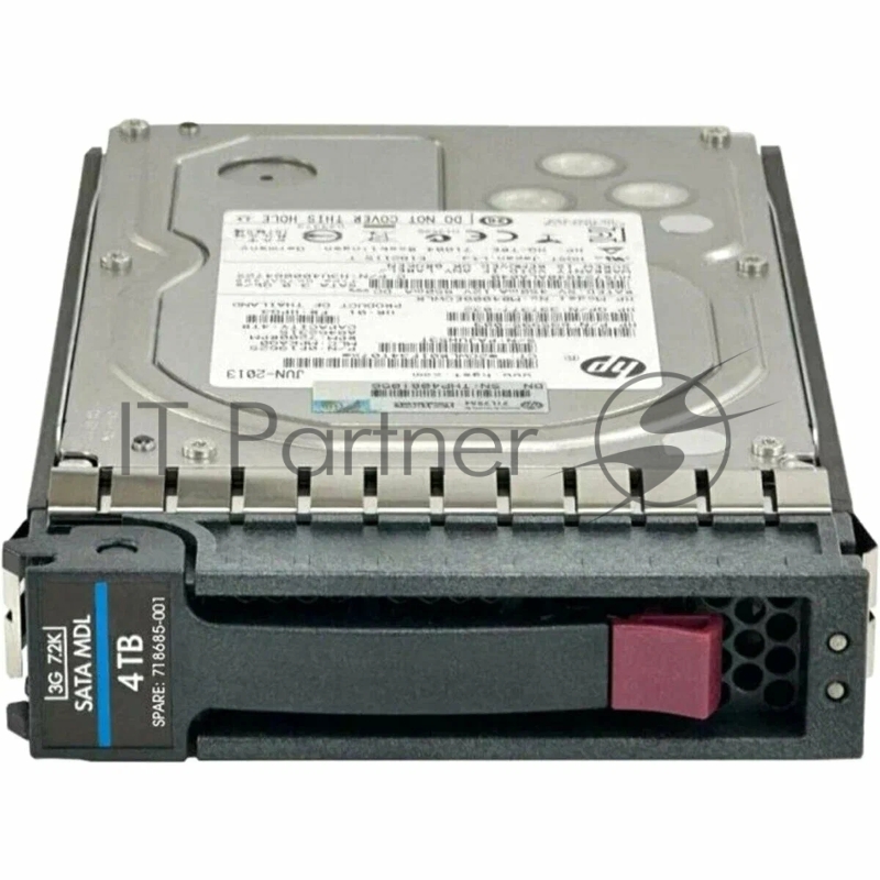 Жёсткий диск 4Tb 3.5 HPE SATA 7200rpm 3.0Gb per second transfer rate