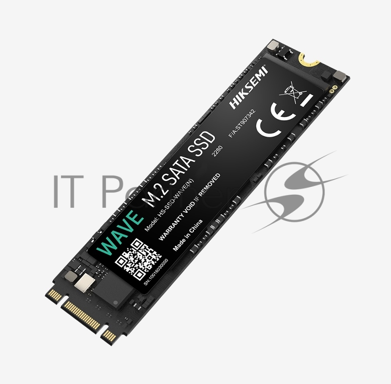 Твердотельный накопитель SSD M.2 HIKSEMI 128Gb <HS-SSD-WAVE(N) 128G> (SATA3, up to 550/440MBs, 3D NAND, 35TBW)