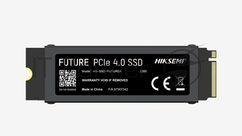 Твердотельный накопитель SSD M.2 HIKSEMI 2.0Tb <HS-SSD-FUTUREX 2048G> (PCI-E 4.0 x4, up to 7450/6750MBs, 3D TLC, 3600TBW, heatsink)