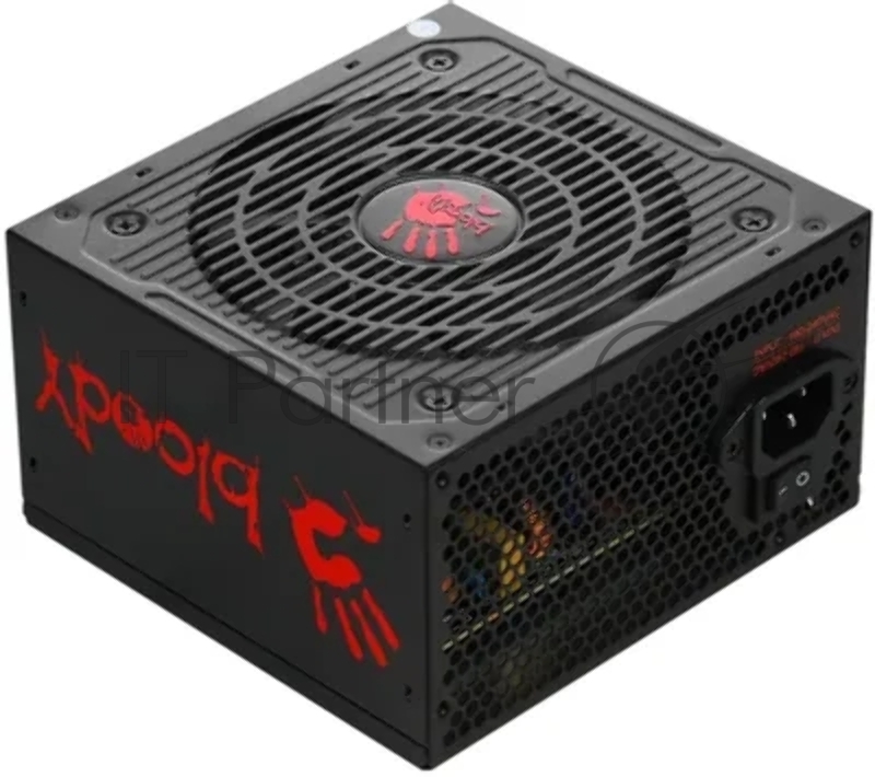 Блок питания Bloody ATX 600W BD-PS600W 80 PLUS WHITE (20+4pin) APFC 120mm fan 6xSATA RTL