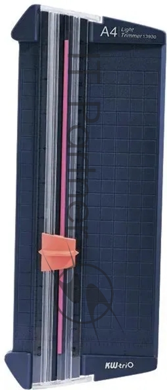 Резак дисковый Kw-Trio 13830blue A4/6лист./310мм/ручн.прижим