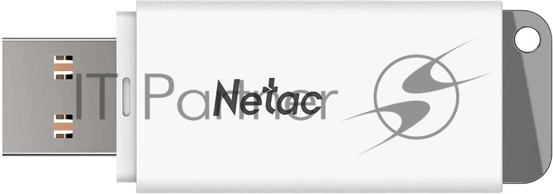 Флешка USB Netac U185, 4ГБ, USB2.0, белый NT03U185N-004G-20WH