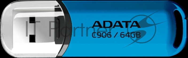 Флеш Диск A-DATA 64GB <AC906-64G-RWB> Classic C906, USB 2.0, Синяя