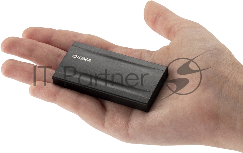 Накопитель SSD Digma USB3.2 Gen2x2 1TB DGSM8001T2MGG MEGA X 1.8 темно-серый