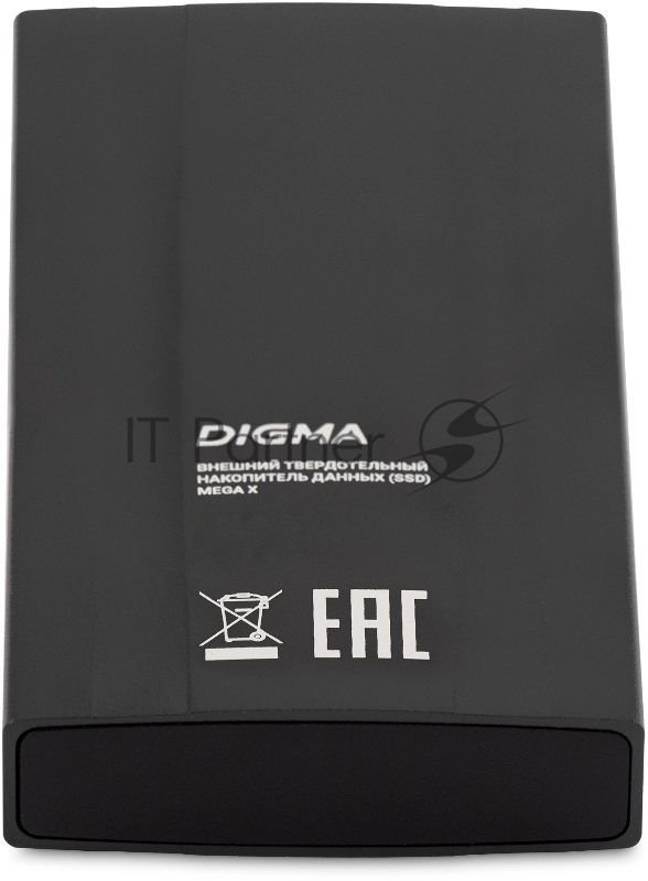 Накопитель SSD Digma USB3.2 Gen2x2 4TB DGSM8004T2MGG MEGA X 1.8 темно-серый
