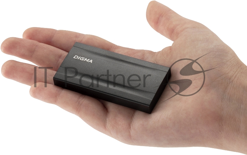 Накопитель SSD Digma USB3.2 Gen2x2 4TB DGSM8004T2MGG MEGA X 1.8 темно-серый