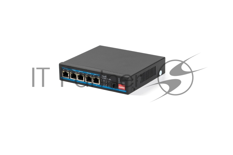 Коммутатор бесперебойный SKAT PoE-5E-1S UPS POE 120Вт порты: 5-Ethernet 1-Uplink