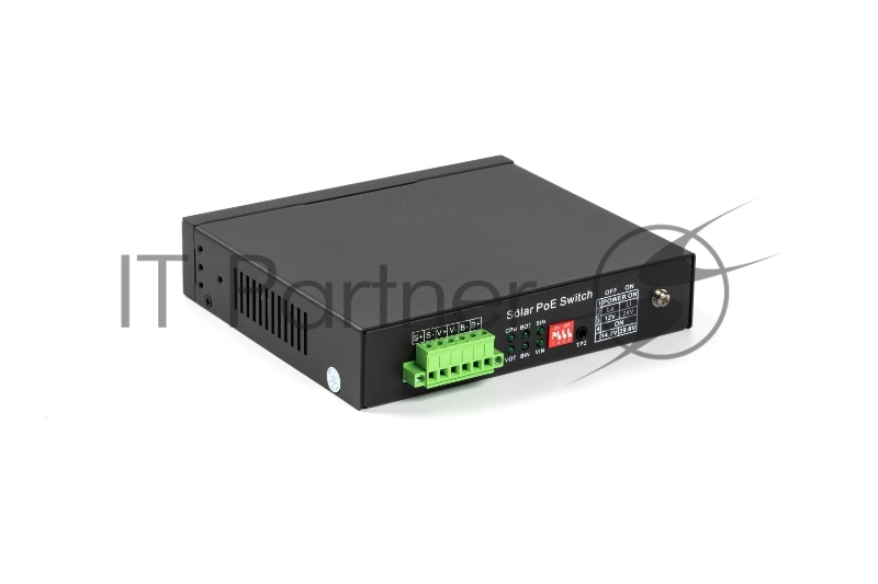 Коммутатор бесперебойный SKAT PoE-5E-1S UPS POE 120Вт порты: 5-Ethernet 1-Uplink