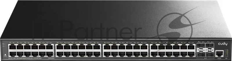 Коммутатор Cudy GS5048S4 (L3) 48x1Гбит/с 4SFP+ управляемый