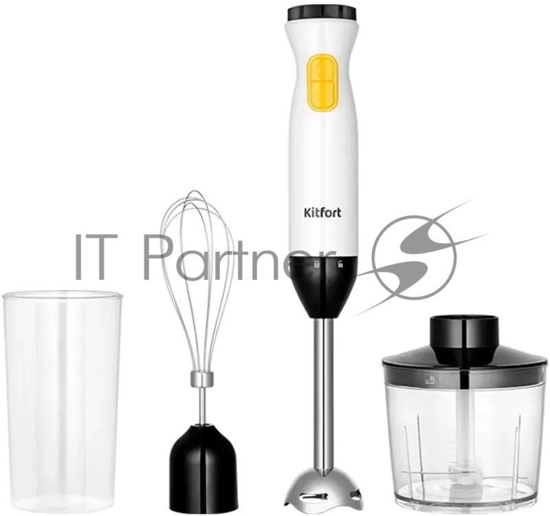 Блендер погружной Kitfort КТ-3513 600Вт белый/черный