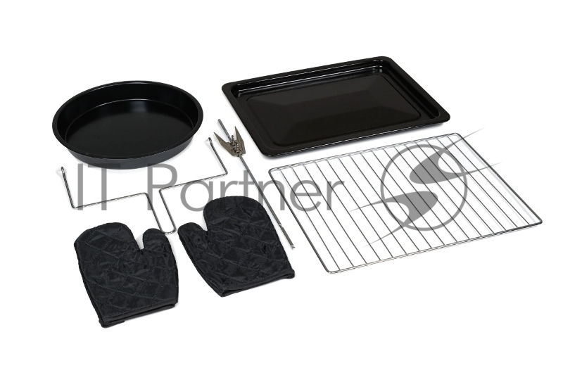 Мини-печь KRAFT KFC-MO 6010 HRKBL черный