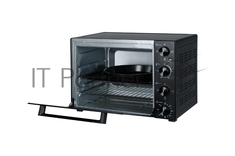 Мини-печь KRAFT KFC-MO 6010 HRKBL черный