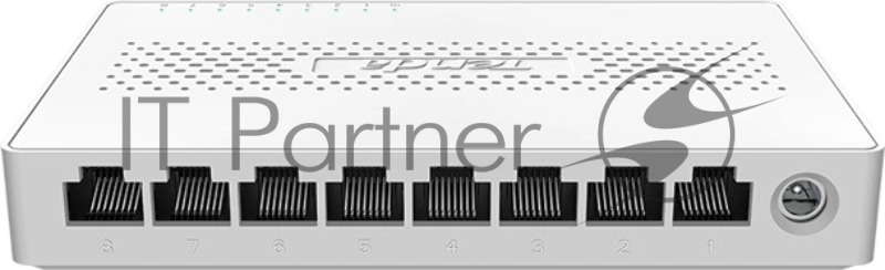 Коммутатор неуправляемый Tenda SM108, 8 портов, 8x2,5Гбит/с, настольный, пластиковый корпус