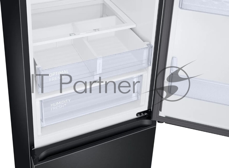 Холодильник Samsung RB34C675EBN/EF, двухкамерный, Морозильная камер снизу, размораживание No Frost, черный