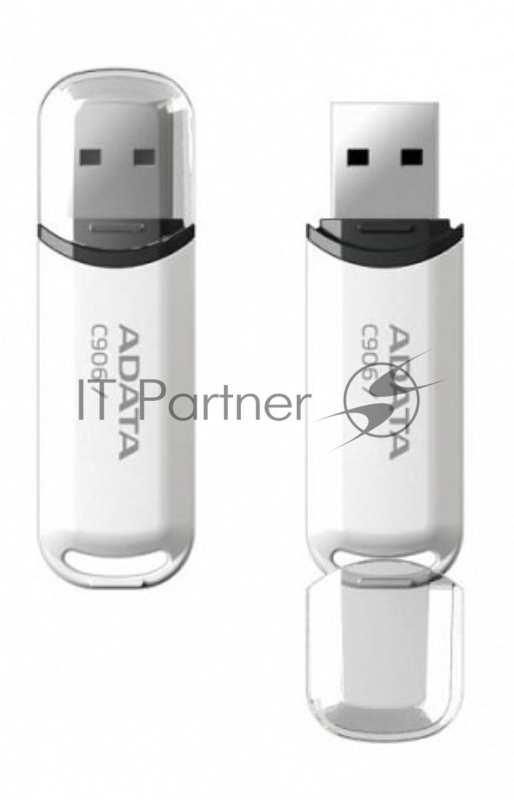 Флешка ADATA Classic C906, 64GB, USB 2.0, Белый
