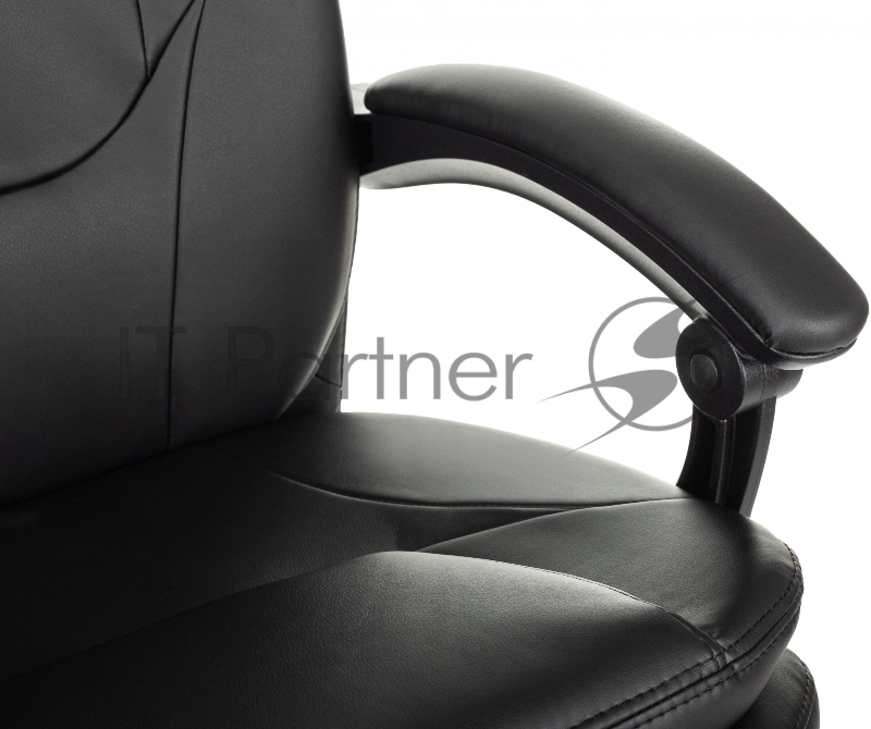 Кресло руководителя Бюрократ CH-868N-BF черный эко.кожа крестов. пластик подст.для ног