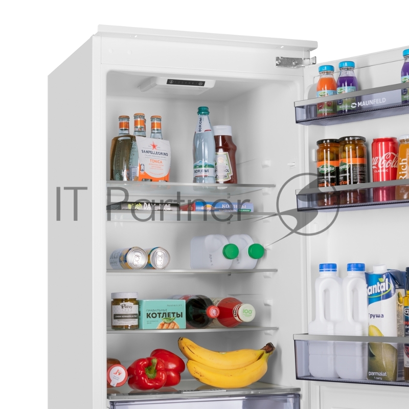 Холодильник Maunfeld MBF177SWGR Inverter 2-хкамерн. (КА-00024613)