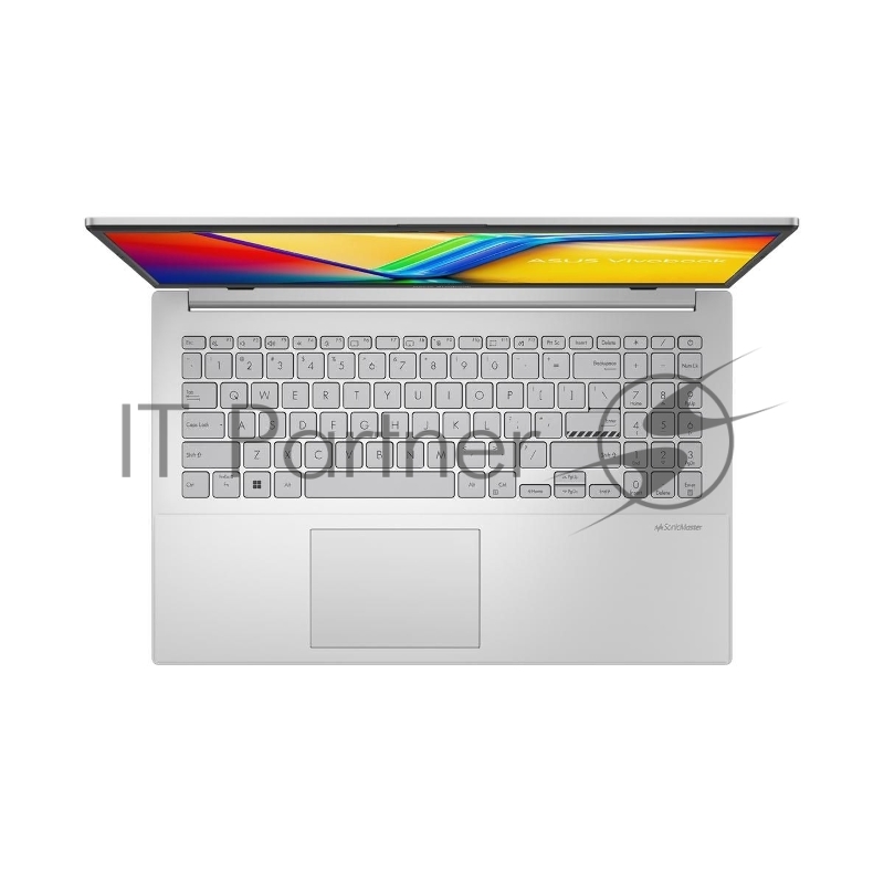 Ноутбук ASUS Vivobook Go 15 E1504GA-BQ527 15.6/IPS/FHD/Processor N100/8Gb/SSD256Gb/NoOS/Серебри кг (90NB0ZT1-M00XM0)