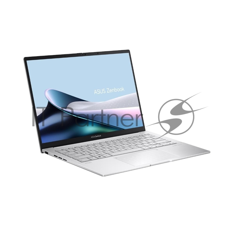 Ноутбук ASUS Zenbook 14 14.0/OLED/FHD/Ultra 7 155H/16Gb/SSD1Tb/Win11H/Серебр кг (90NB11R2-M00ZV0)