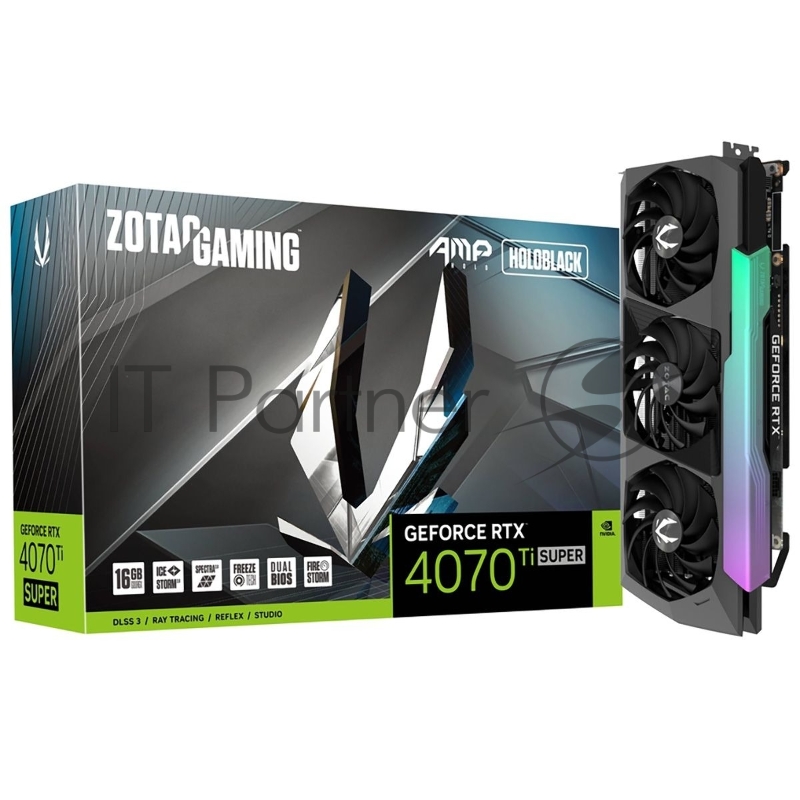 Видеокарта Zotac RTX4070Ti SUPER AMP HOLO