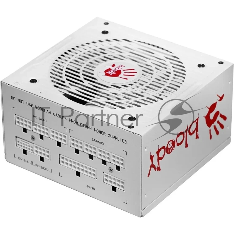 Блок питания Bloody ATX 750W BD-PS750G 80+ gold (20+4pin) APFC 120mm fan 6xSATA Cab Manag RTL