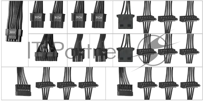 Блок питания Bloody ATX 1250W BD-PS1250P 80+ platinum (20+4pin) APFC 140mm fan 12xSATA Cab Manag RTL