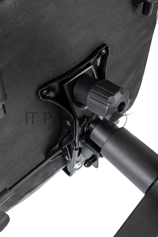 Кресло руководителя Бюрократ CH-868N-BF серый эко.кожа крестов. пластик подст.для ног