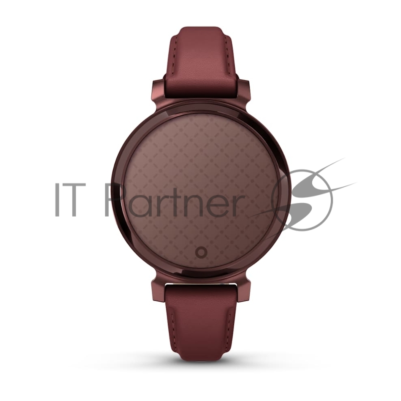 Смарт-часы Garmin Lily 2 Classic темно-бронзовый, ежевичный кожаный ремешок 35,4мм