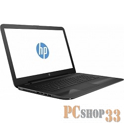 Ноутбук HP 17-bs006ur 1ZJ24EA (Celeron N3060-1.60ГГц, 4ГБ, 500ГБ, HDG, DVDRW, LAN, WiFi, BT, WebCam, 17.3 1600x900, FreeDOS), черный