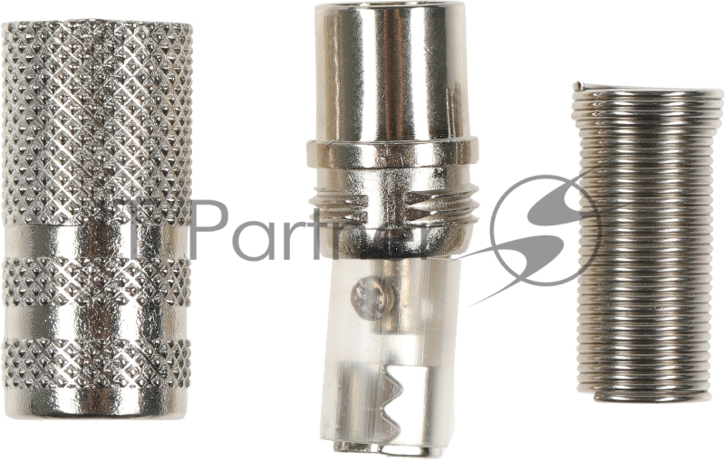 Штекер антенный Premier 4-010/1 Coax (m) серебристый