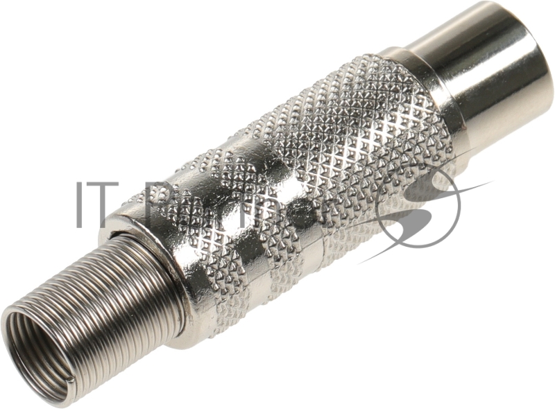 Штекер антенный Premier 4-010/1 Coax (m) серебристый