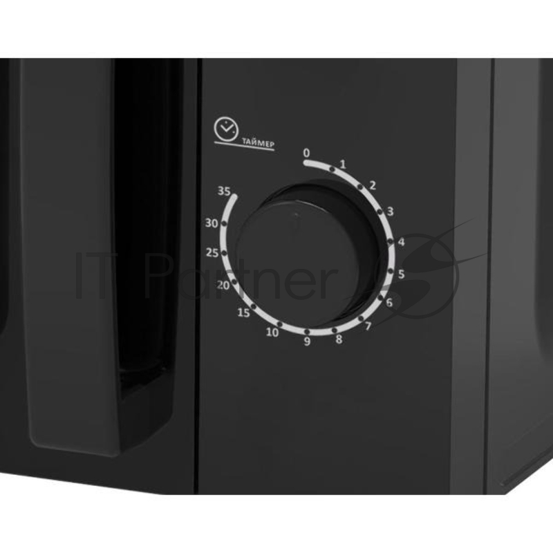 Микроволновая печь Optima MO-2023B 20л, 700Вт,механич.ПУ, ручка д/откр.дверцы, 5 ур.мощн., черная