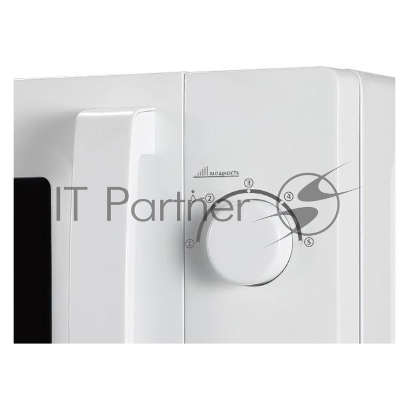 Микроволновая печь Optima MO-2023W, 20л, 700Вт,механич.ПУ, ручка д/откр.дверцы, 5 ур.мощн., белая