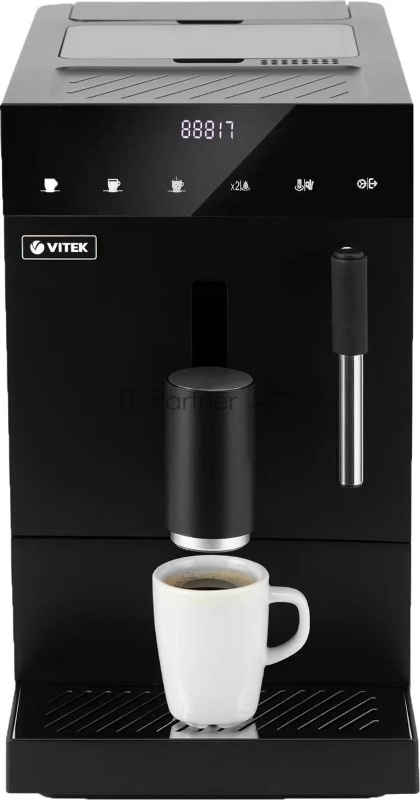 Кофемашина Vitek Metropolis VT-8701 1350Вт черный