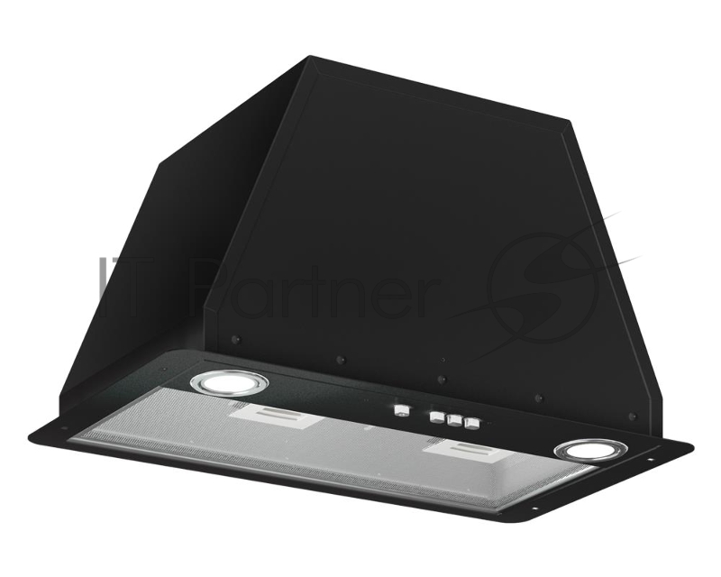 Вытяжка FLAT 52P-650-K3D BLACK/BLACK Elikor